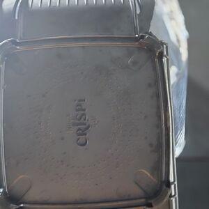 CRISPI Silver Metal Container